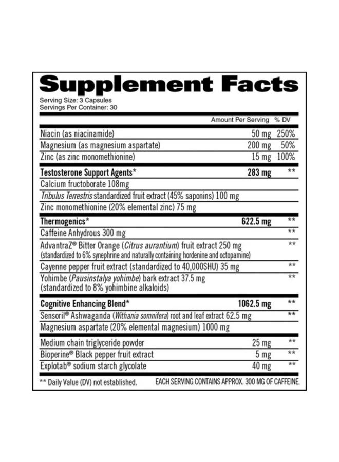 GAT SPORT GAT Jetfuel T-300 90 Oil-Infused Caps - Image 2