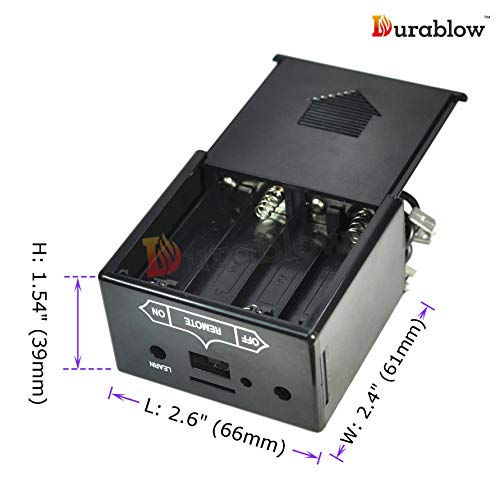 Durablow TR1003 On/Off Gas Fire Fireplace Remote Control Kit + Thermostat + Timer with LCD Screen for Millivolt Valve, IPI Module, Replaces Wall Switch | Thermostat Control Module - Image 5