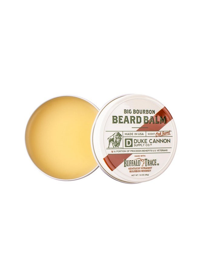 Duke Cannon Supply Co. Duke Cannon Supply Co. Big Bourbon Beard Balm, 1.6oz - Oak Barrel Scent/Made with Natural and Organic Ingredients  - Image 3