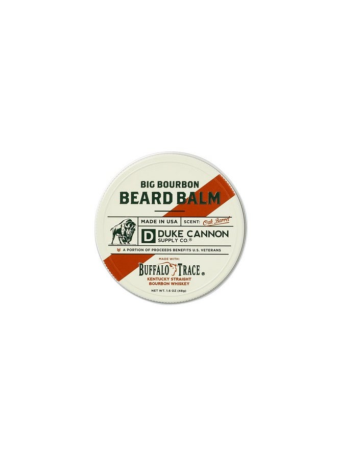 Duke Cannon Supply Co. Duke Cannon Supply Co. Big Bourbon Beard Balm, 1.6oz - Oak Barrel Scent/Made with Natural and Organic Ingredients  - Image 1