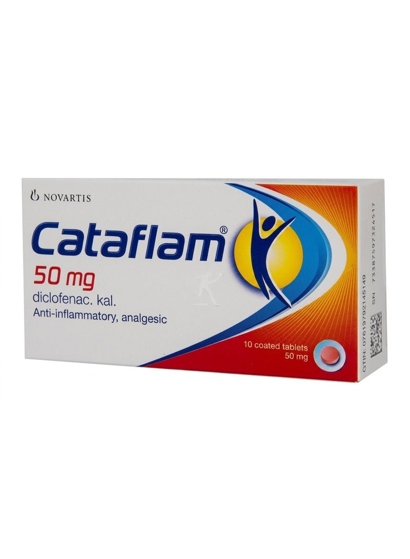 CATAFLAM 50MG TAB 10S