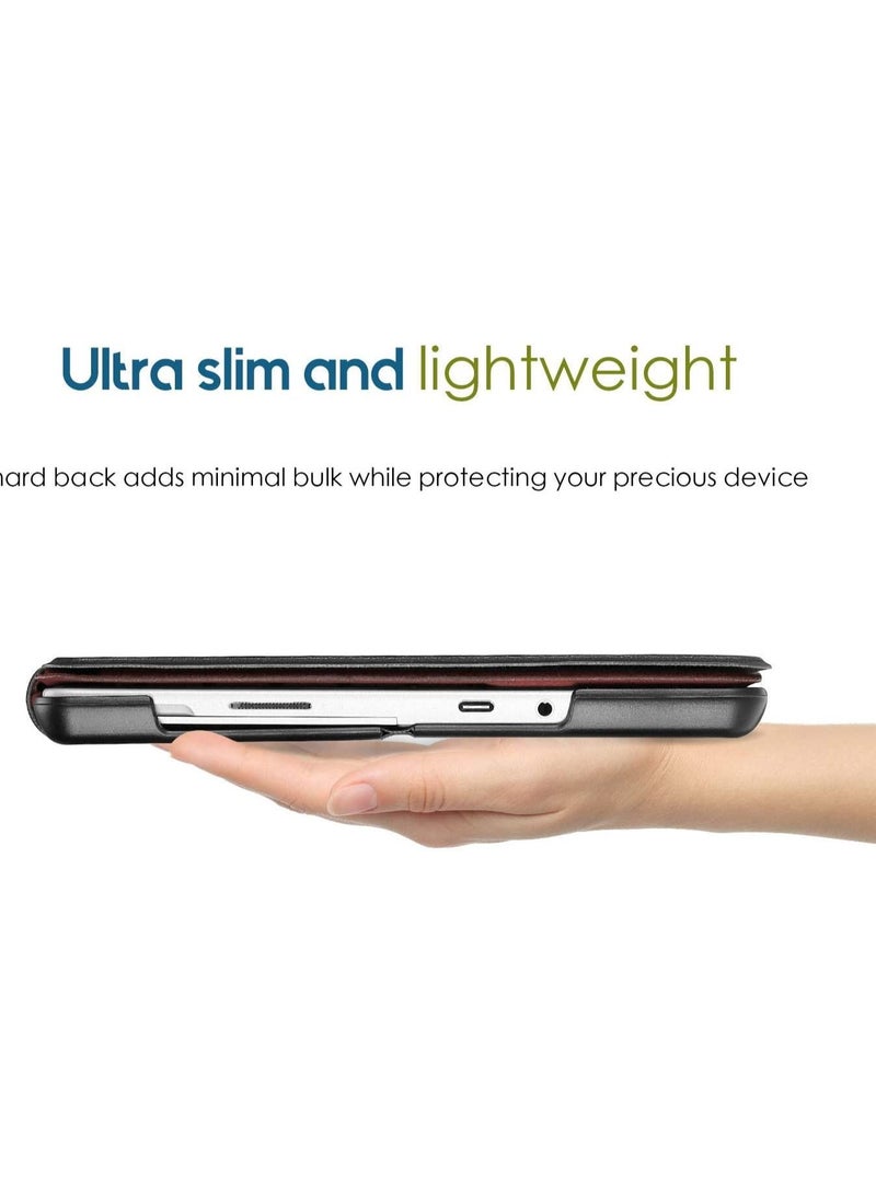 Procases Protective Case for Surface Go 3 2021 / Surface Go 2 2020 / Surface Go 2018, Slim Light Smart Cover Stand Hard Shell, Compatible with Surface Type Cover -Black - Image 3