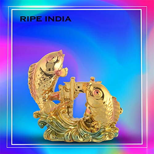 RIPE INDIA RIPE INDIA Crossing Dragon Carp Fish Gate Statue for Business Growth Career Success Decorative Gift Items Showpieces - Image 3