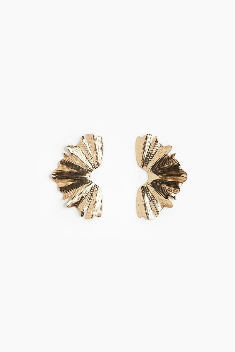 H&M Petal-shaped earrings