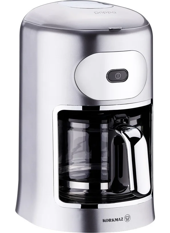 كوركماز Drippa One Button Inox Filter Coffee Machine