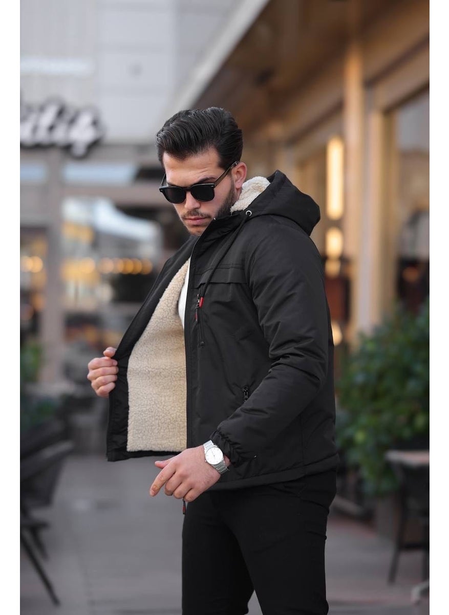 Abillita Winter Fur Coat Cold and Windproof  - Image 1