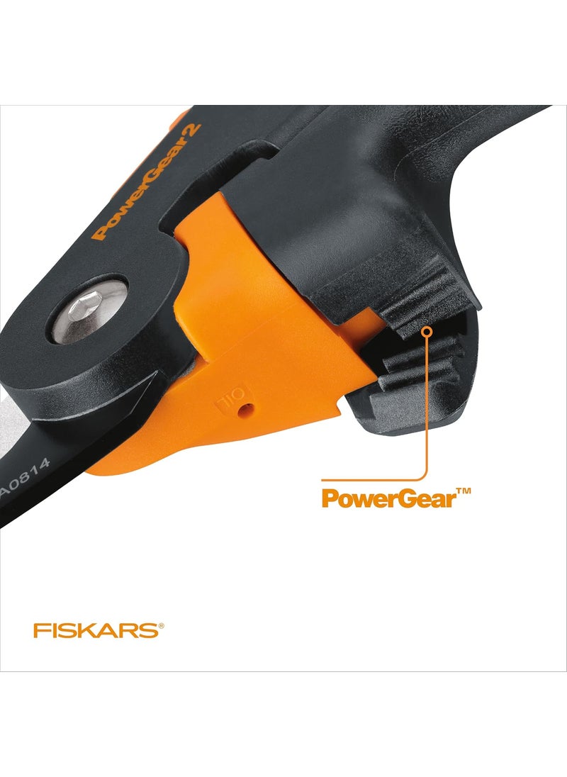 Fiskars - Fiskars Pruning Shears Bypass Pruner that Cuts Through Stems up to 34Inch PowerGear Technology For More Power on Every Cut - Image 1