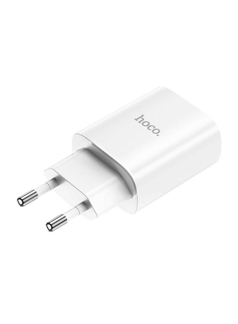 hoco. شاحن Hoco.N14 الذكي بمنفذ واحد PD20W بمقبس الاتحاد الأوروبي - Image 4