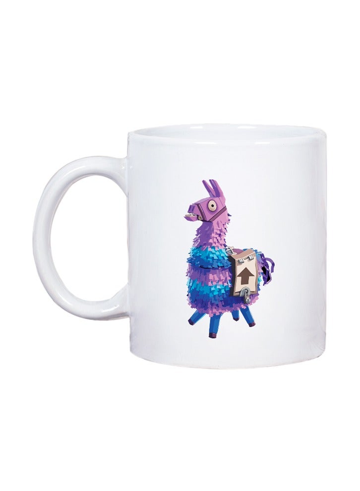 LIT Fortnite Unicorn Printed Coffee Ceramic Mug - Image 2