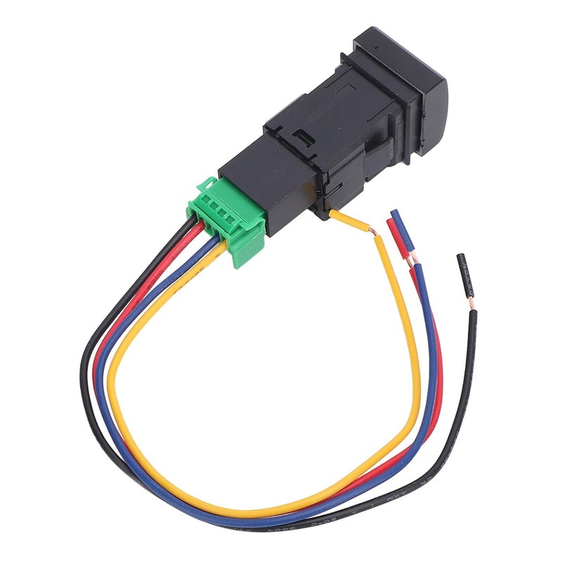 Fog Light Switch, Shockproof ABS Material, LED Light Bar Control for 2018 and Up - Image 1