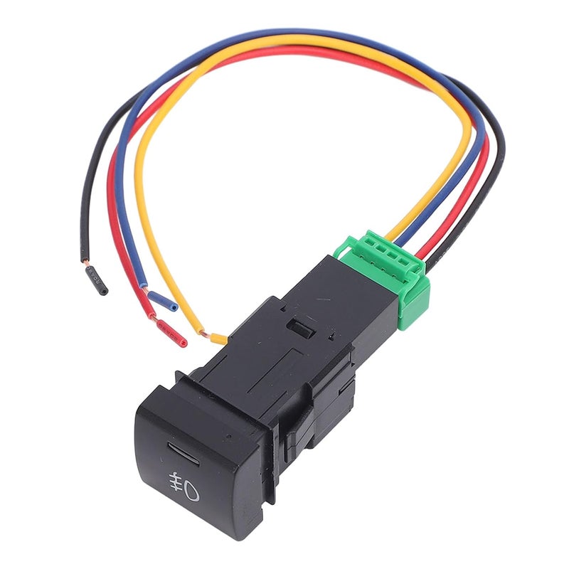 Fog Light Switch, Shockproof ABS Material, LED Light Bar Control for 2018 and Up - Image 2