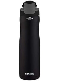 Contigo Drinking Bottle Autoseal Chill Matte Black  - Image 4