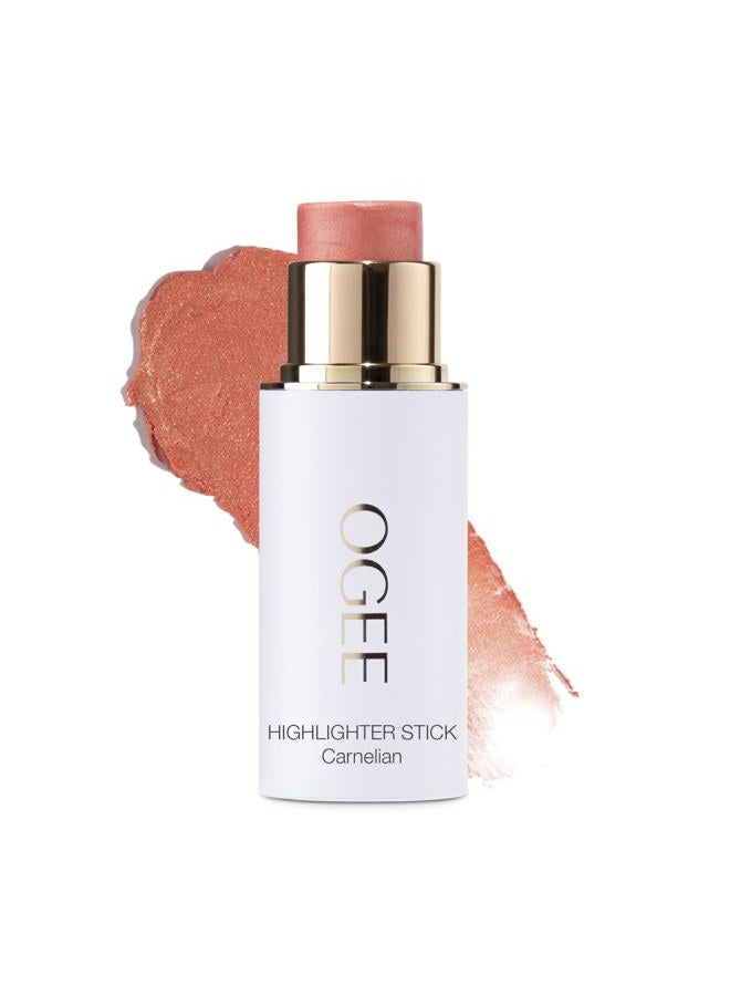 OGEE عصا تشكيل الوجه للنساء، كارنيليان، وردي، 0.28 أونصة - Image 1