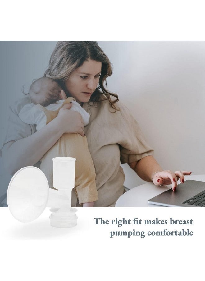 Ameda Ameda CustomFit Breast Pump Flange | 28.5mm | Medium | Ameda Pump Parts | Works with HygieniKit and MYA Joy, MYA Joy Plus and Pearl Breast Pumps | 1 Count | BPA and DEHP Free  - Image 5