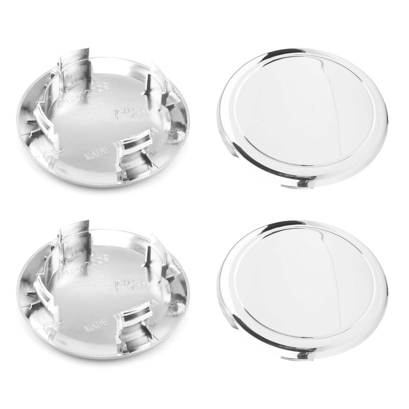 DewFlew 4Pcs Wheel Center Caps for Lexus GS Wheel Rim Outer 754mm297in Inner 56mm220in Chrome Hub Caps