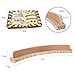GOTHINK Set of 4 Cruved Playing Card Holder for Kids Adult Seniors 2 Slot Solid Wood Cards Holders for Playing Cards 14 x 16 x 18 Inch Non Slip Card Deck for Bridge Canasta Strategy Card Games - Image 4
