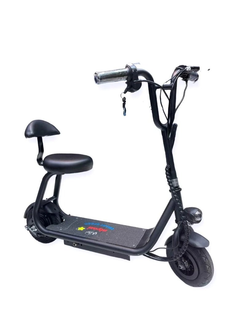 Mini Electric Scooter - Compact Design, Powerful Battery, and Distinctive Lighting (B)