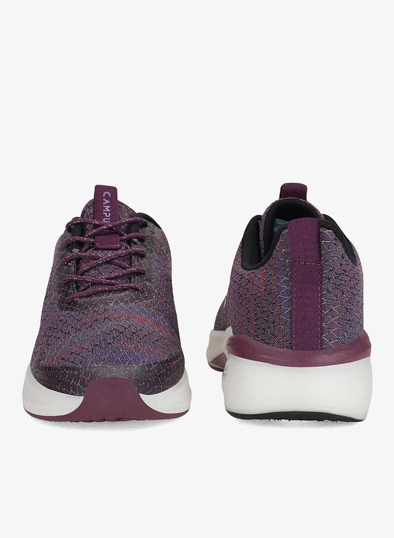 CAMPUS Prpl/Blk Women's Walking Shoes - Lightweight, Elegant Design for Minimal Look for Women | Best Price UAE