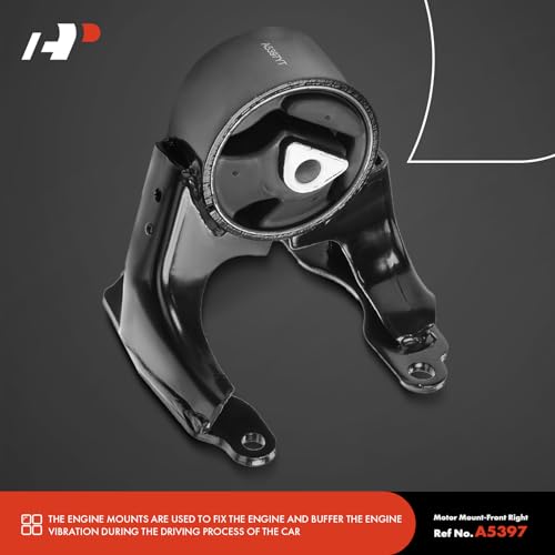 A-Premium 3PCS Engine Motor Mount and Transmission Mount Set Compatible with Chevrolet Colorado 2004-2012 & GMC Canyon 2004-2012 & Isuzu i-350 2006, i-370 2007-2008, 2.8L 2.9L 3.5L 3.7L - Image 5