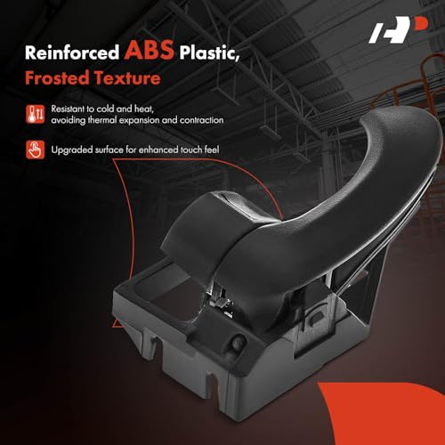 A-Premium Front or Rear Left Driver Side Interior Door Handle Compatible with Toyota Camry 2007-2011, RAV4 2006-2012, Textured Black, Replace# 69206-06040-C0, 69206-42030-B0 - Image 3