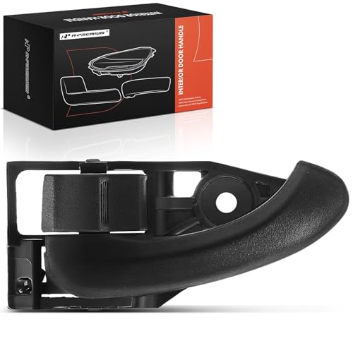 A-Premium Front or Rear Left Driver Side Interior Door Handle Compatible with Toyota Camry 2007-2011, RAV4 2006-2012, Textured Black, Replace# 69206-06040-C0, 69206-42030-B0 - Image 1