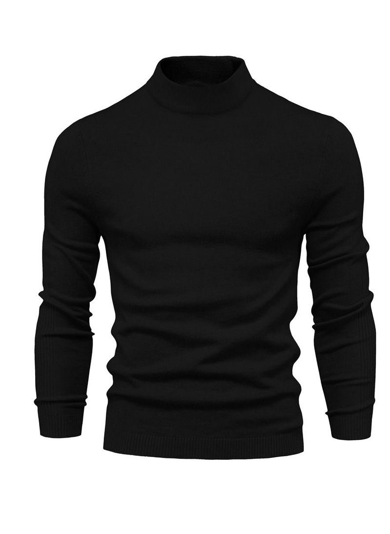 Autumn And Winter Thickened Warm Mid-neck Slim Sweater - pzsku/ZFE1854FE42FEC1B68DA1Z/45/_/1663663166/e6d1aaf5-07ef-4650-bd73-406e3985241d