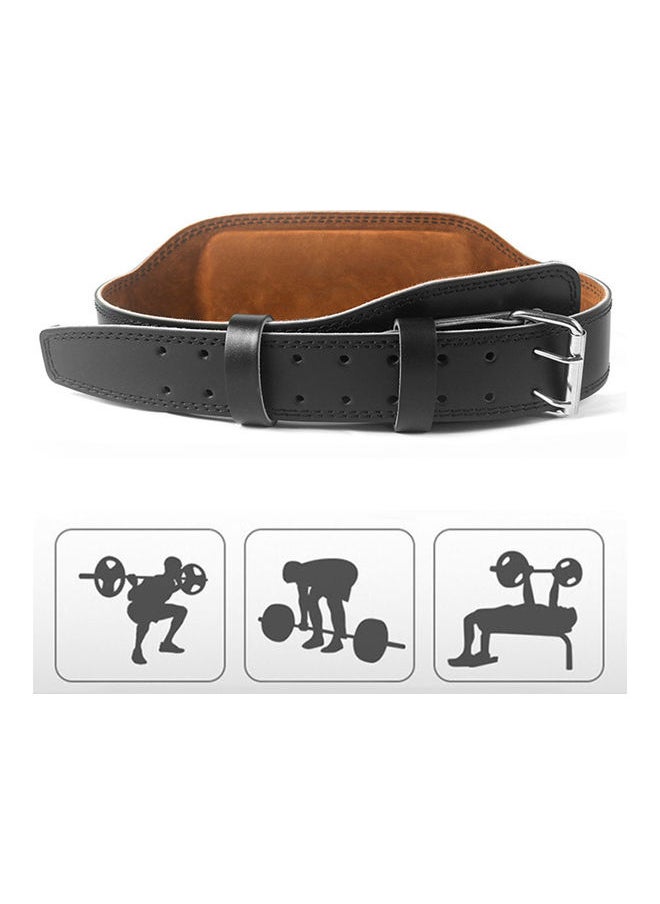Loquat Dumbbell Barbell Powerlifting Back Support Weight Lifting Belt Power Training XL 0.75kg  - Image 2