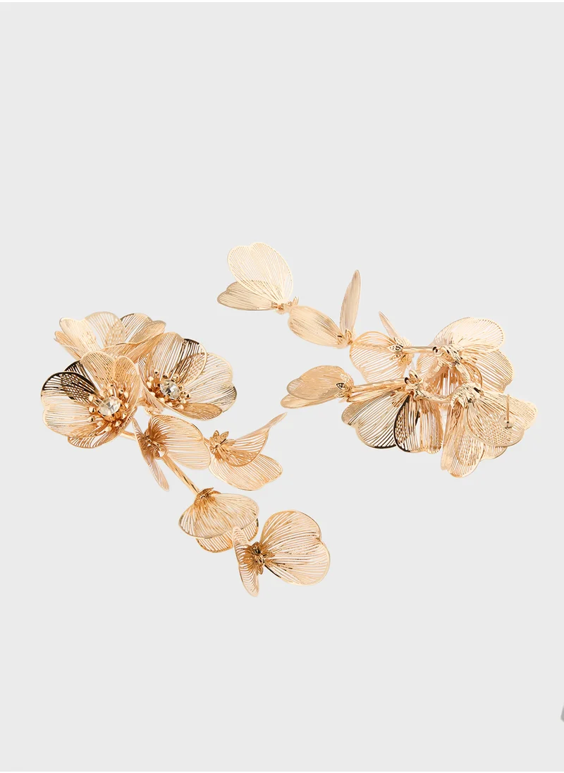 ELLA Floral Drop Earrings