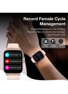 AOLON 2024 GTS Smartwatch Bluetooth Talk 100 Sport Modes Pink  - Image 5
