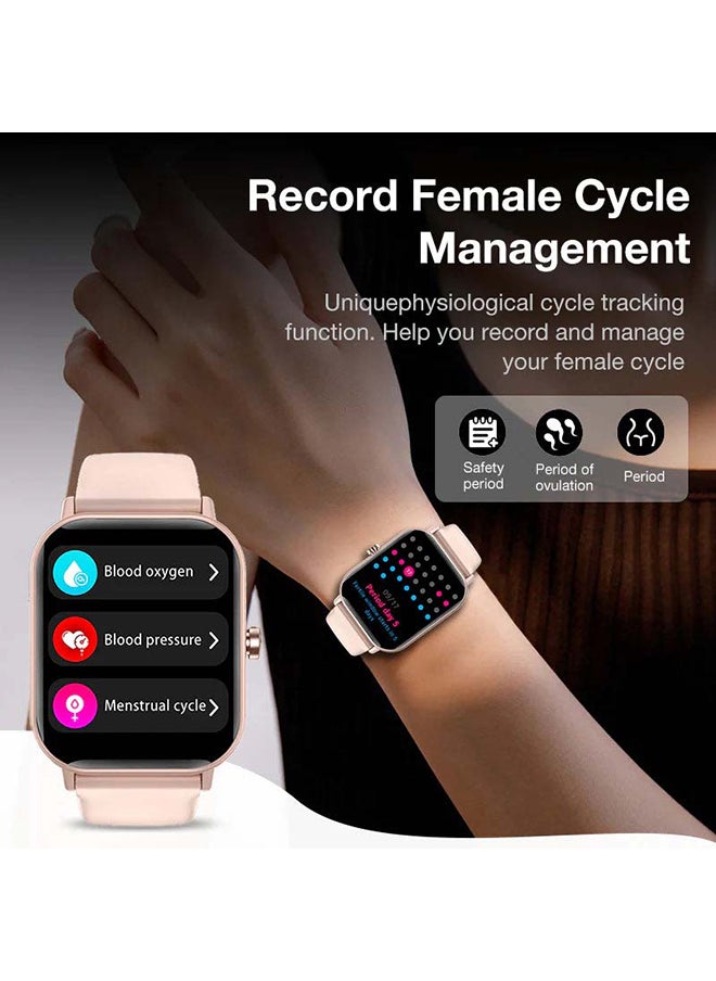 AOLON 2024 GTS Smartwatch Bluetooth Talk 100 Sport Modes Pink  - Image 5
