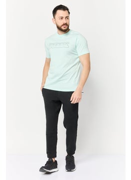 RBX Men Sportswear Fit Short Sleeve Outdoor T-Shirt, Mint Green  - Image 2