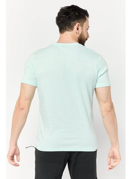 RBX Men Sportswear Fit Short Sleeve Outdoor T-Shirt, Mint Green  - Image 4