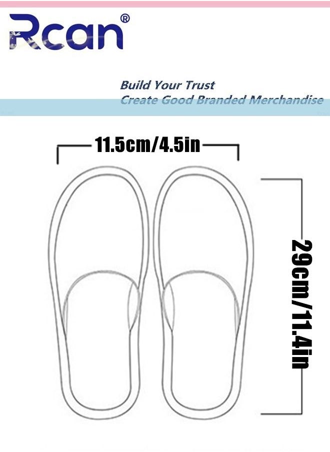 5 Pairs Disposable Adult Guests Slippers, Closed Toe Bulk for Shoeless Home Multicolor Cotton Slipper for Indoor Hotel SPA Travel - pzsku/ZFE187FC9E2CDB42A71C9Z/45/_/1693216503/10bd0aa5-8a55-4a3a-aaf5-42e02402e967