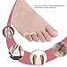Yimanduo 10 Pcs Gel Little Toe Buddy Toe Corrector and Toe StraightenerTailors Bunion Pads Soft Gel Bunionette Pad Toe Protector Tailors Bunion Pain Relief - Image 4