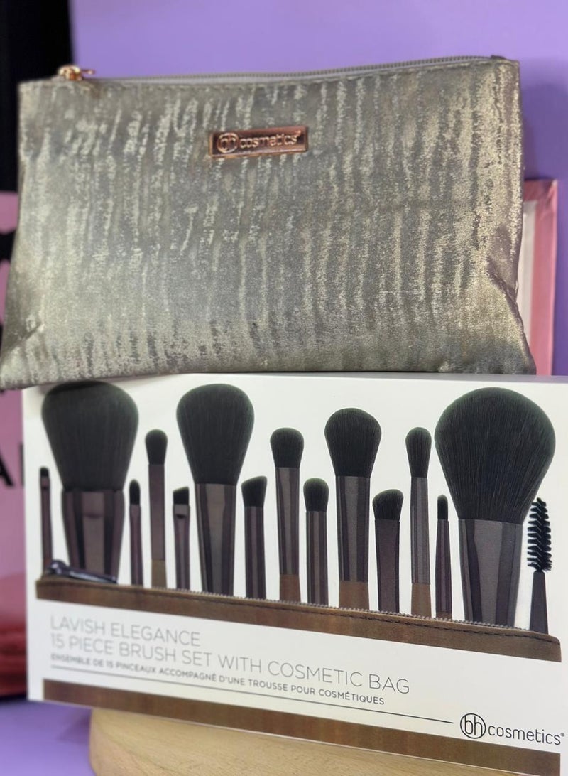 set of 15 makeup brush with unique case high qauilty - Image 2