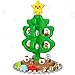 maysida Baby First Mini Christmas Tree for Kids Learning Toys Colorful Plastic Finger Puppets SnowmanElkSanta Tumblers for Toddlers New Xmas Gifts for Girls Boys Christmas Decorations Indoor - Image 2