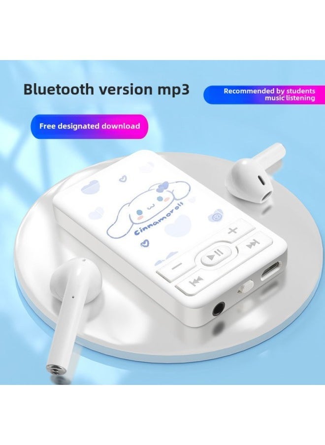 Cartoon Cute Card Mp3 Music Player With Bluetooth Mini Mp3 Student Walkman Gift Mp3-Body Color:A1 Doraemon-With Bluetooth-Memory Capacity:8GB (host Ear Line Memory Card OTG Charging Line) Bluetooth Headset - Image 4