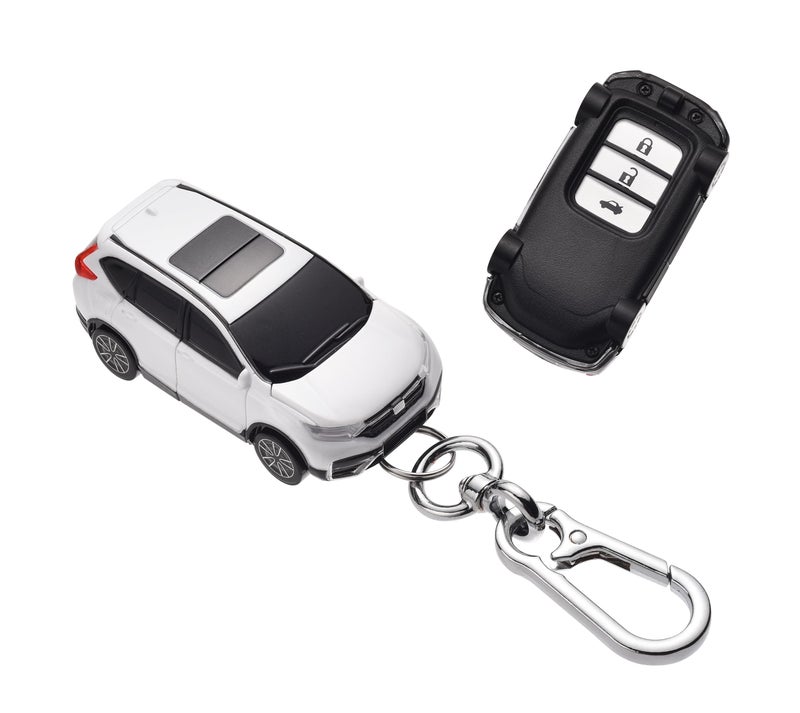 TopGrit for Honda Key Fob Cover  Key fob case compatible with Honda Accord Civic CRV Pilot Odyssey Passport Smart Remote Key  White