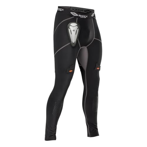 Shock Doctor Boys Compression Hockey Pant wProtective Cup Youth Multi - Image 1