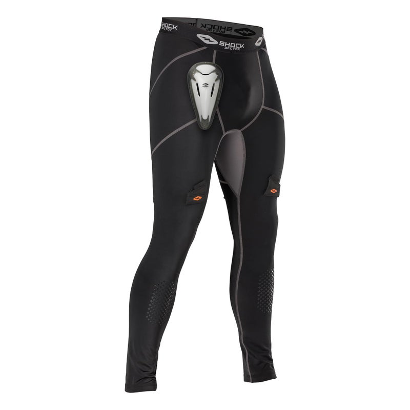 Shock Doctor Boys Compression Hockey Pant wProtective Cup Youth Multi - Image 2