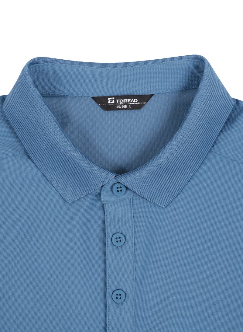 TOREAD Men's Functional Polo Shirt - TAJJAM81223  - Image 5