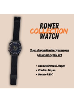 ROWER Digital LED Display Unisex Mesh Band Watch Waterproof  - Image 3