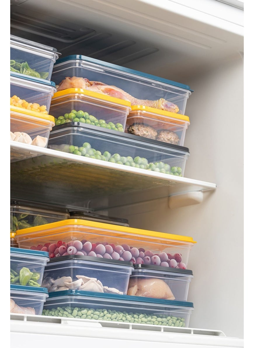 Refrigerator Organizer Microwave and Freezer Suitable Storage Container Anthracite 1 x 2400ML - pzsku/ZFE18F6FEB3F4FD036832Z/45/_/1728062929/b7253be5-cd8a-4364-8f09-65821584356a