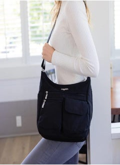 Baggallini Everywhere Bagg - Hobo Crossbody Bag For Women With Rfid Wristlet - Water-Resistant Travel Bag  - Image 5