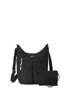 Baggallini Everywhere Bagg - Hobo Crossbody Bag For Women With Rfid Wristlet - Water-Resistant Travel Bag  - Image 4