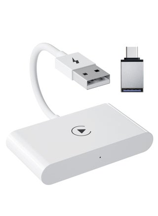 Wireless CarPlay Adapter for iPhone Wireless Carplay Dongle Converts Factory Cars Wired Carplay to Wireless Carplay Bluetooth Adapter 5Ghz WiFi Auto-Connect Online Update Support iOS 13+ - pzsku/ZFE190A8C4FB083061566Z/45/_/1706700834/2781f32d-e167-4414-9417-74462b45b22f