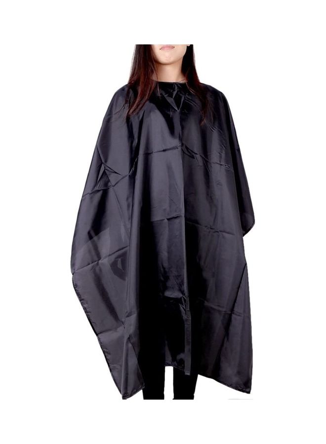 NIBEMINENT Salon Cutting Cape Black - Image 1