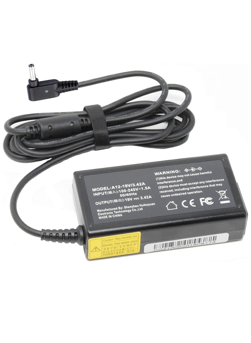 65W Charger - 4.0 x 1.35mm - Adapter for ASUS Zenbook Vivobook 14 15 S14 S15 E203m E203n E406ma S200e S510u UX305 UX305c UX305f UX310 UX310u UX410u UX430u X102b X405u X453m X540l X540s X553m X553s