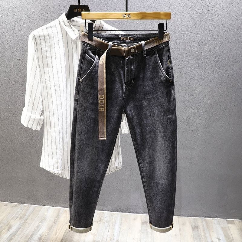 Unisex Casual Daily Denim Jeans - Image 5