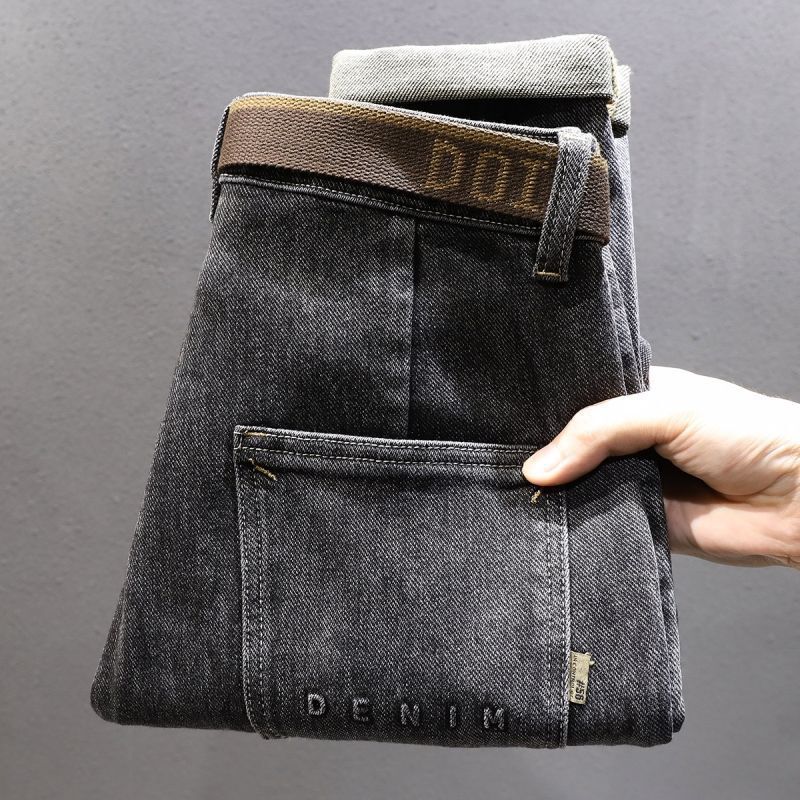 Unisex Casual Daily Denim Jeans - Image 4
